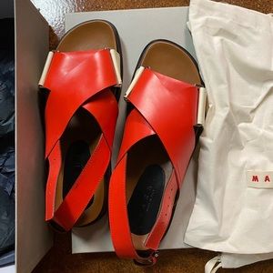 Marni Fussbett Sandals size 9